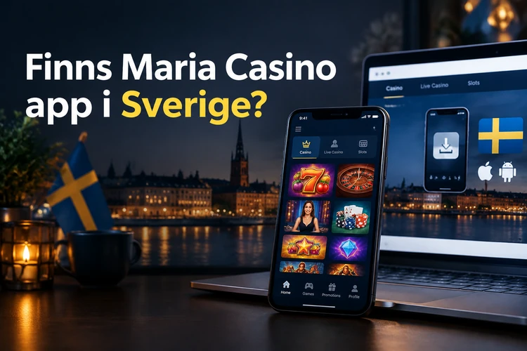 Finns Maria Casino app i Sverige?