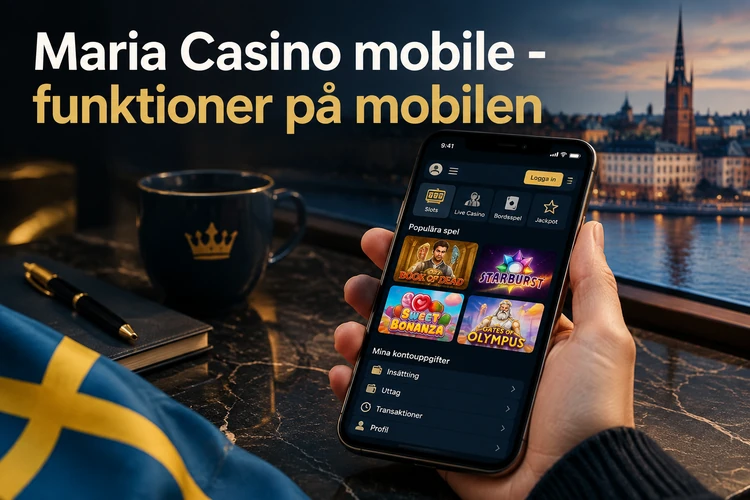 Maria Casino app Android - så fungerar det