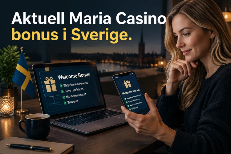Aktuell Maria Casino bonus i Sverige