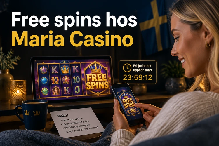 Free spins hos Maria Casino