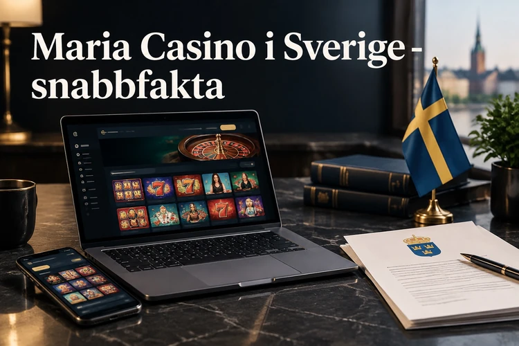 Vad erbjuder Maria Casino online?